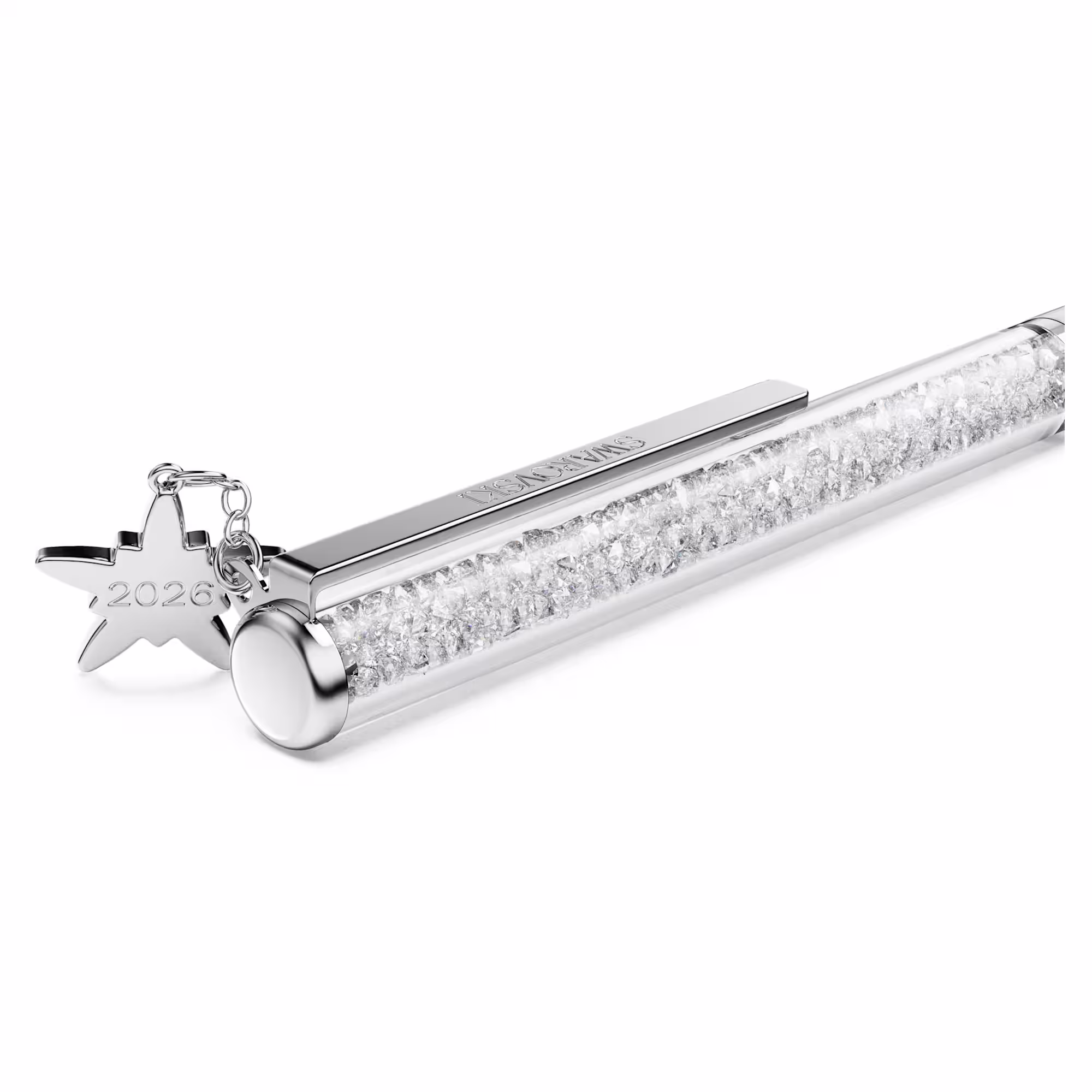 Crystalline ballpoint pen